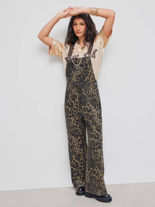 Leopard Overalls